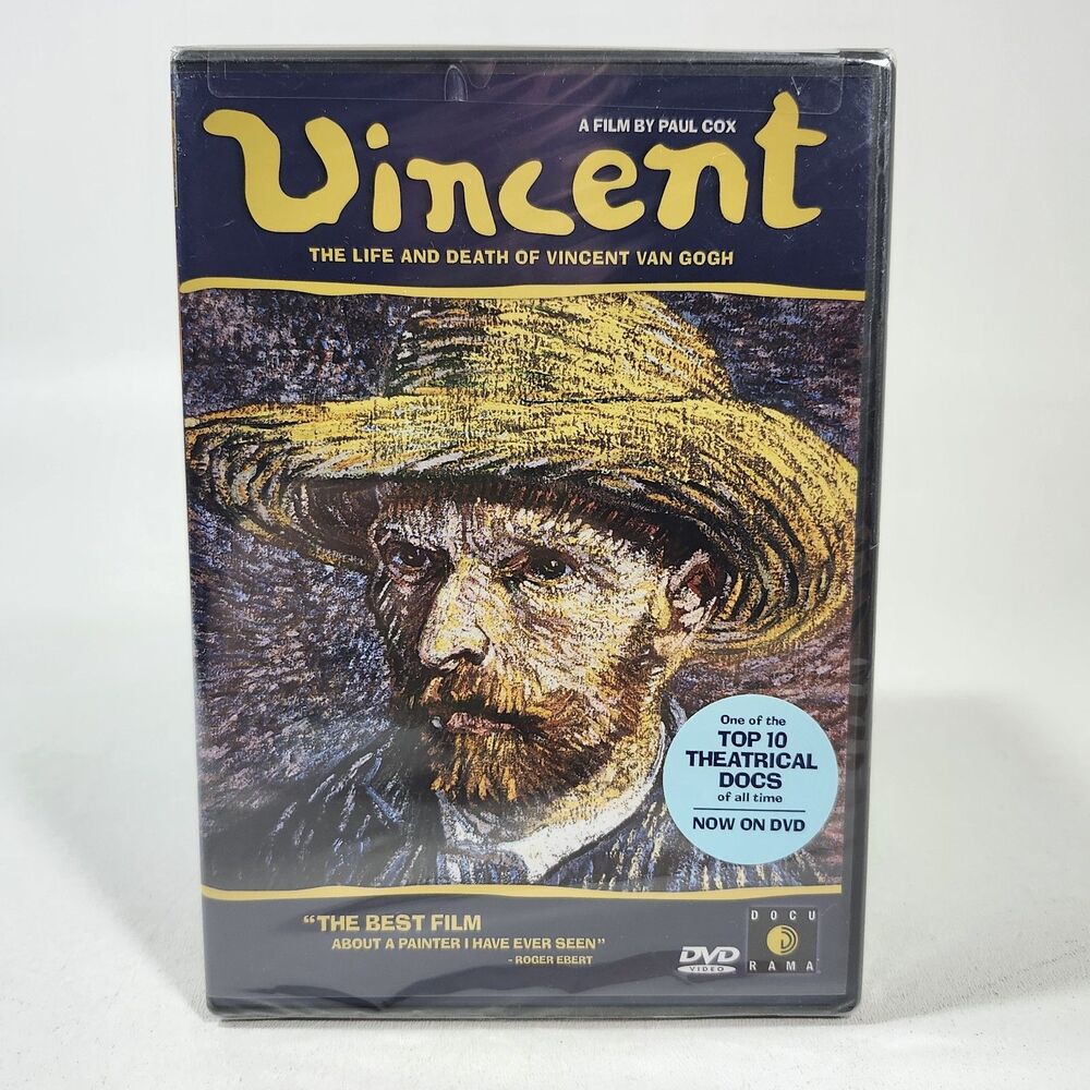 Vincent 1987 Life & Death of Vincent Van Gogh NEW DVD Documentary Film Paul Cox